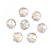 Electroplate Transparent Round Glass Beads, Faceted, Lavender, 10mm, Hole: 1.6mm