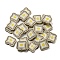 Handmade Polymer Clay Beads, No Hole, Bread, Tan, 9.5x10x1.5mm, about 2500pcs/500g