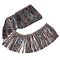 Polyester Lace Trims, with Cardboard Display Card, Colorful, 7-7/8 inch(200mm)