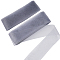 Grenadine Lace Trims Ribbons for Sewing Decoration, Gray, 3-1/4 inch(83mm), 25 yards/roll