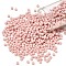 TOHO 8/0 Round Beads, Japanese Seed Beads, (764) Opaque Pastel Frost Shrimp, 3mm, Hole: 1mm, about 222pcs/10g