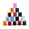 25 Rolls 12 Colors Flat Elastic Crystal String, Elastic Beading Thread, for Stretch Bracelet Making, Mixed Color, 0.8mm, about 10.93 yards(10m)/roll