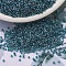 MIYUKI Delica Beads, Cylinder, Japanese Seed Beads, 11/0, (DB0921) Sparkling Blue Lined Topaz, 1.3x1.6mm, Hole: 0.8mm, about 10000pcs/bag, 50g/bag