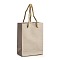 Paper Bags, with Handles, Gift Bags, Shopping Bags, Rectangle, Tan, 15x11x0.5cm, Unfold: 15x11x5.8cm