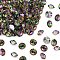 Preciosa® MAXIMA Crystal Round Stones, Czech Crystal, Aluminium Layer, Round(431 11 615 Chaton), 00030 281 Vitrail Medium, SS12/PP24(3~3.2mm)