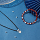 Pandahall elite 20pcs rond 925 perles texturées en argent sterling STER-PH0002-18-8
