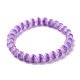 Natural Lava Rock & Polymer Clay Heishi Beads Stretch Bracelets Sets BJEW-JB07439-3