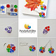 1 Box von 6mm Durchmesser Loch 1mm galvanisieren Runde Rondelle Perlen ab Farbe facettierten Multicolor viel für Halskette Schmuck machen EGLA-PH0002-6x4mm-01-2