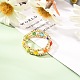 Anneaux de perles de rocaille en verre pour les femmes adolescentes RJEW-TA00009-2