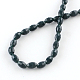 Faceted Rice Glass Beads Strands GLAA-Q046-01H-2