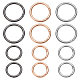 12 anillo tórico de metal wadorn. FIND-WR0007-08-1