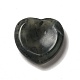 天然と合成の混合宝石の心配石  ハートの親指の石  29.5x30x7.5mm G-A213-09-2