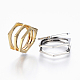 304 Stainless Steel Wide Band Finger Rings RJEW-E153-02-1
