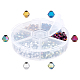 Electroplate Glass Beads EGLA-FH0001-03-2