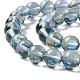 Synthetic Moonstone Beads Strands G-E573-02B-29-3