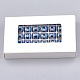 Electroplate Glass Beads EGLA-T009-01C-B-3
