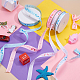 Pandahall elite baby shower adornos decoraciones palabra bebé cintas de grosgrain de poliéster impresas OCOR-PH0001-11-5