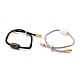 Bracelets réglables en fil de nylon BJEW-G634-02-2
