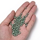 Perles de verre polies au feu tchèques X-GLAA-F100-C04-3