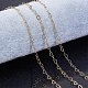 Beebeecraft 16.4 Feet/5M Heart Link Chains 18K Gold Plated Brass Cable Chains for Bracelet Necklace Jewelry Making CHC-BBC0001-01-4