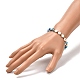 Love bracelet extensible fait main en perles d'argile polymère pour adolescente femme BJEW-JB06936-3