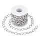 Chaîne décorative en aluminium chaînes torsadées de bordures CHA-TA0001-07S-1