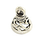 Tibetan Style Alloy Bell Pendants TIBEP-Q046-022AS-LF-1
