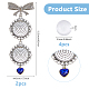 Сеттинги для кулона(кабошонов) JEWB-DC00004-2
