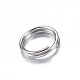 201 anelli portachiavi in ​​acciaio inox X-STAS-P092-03-2