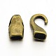 Tibetan Style Hook and Eye Clasps TIBE-A22116-AB-FF-3