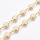 Handgefertigte Perlenketten aus Messing CHC-I028-01G-5