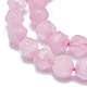 Natural Rose Quartz Beads Strands G-K303-B16-8MM-1