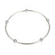 304 Stainless Steel Bangle Sets BJEW-O115-85-6