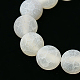 Natürliche Knistern Achat Perlen Stränge G-G055-4mm-5-2