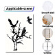 8 Sheets 8 Styles PVC Waterproof Wall Stickers DIY-WH0345-089-4
