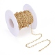 Soldered Brass Paperclip Chains CHC-G005-03G-9