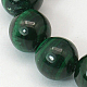 Chapelets de perles en malachite naturelle G-I001-4mm-01-1