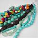 Synthetic Turquoise Beads Strands G-D839-03-1