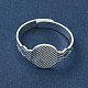 Ajuste de anillo de almohadilla de latón ajustable&nbsp;KK-K414-06S-2