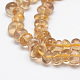 Natürlichen Citrin Perlen Stränge G-P406-44-3