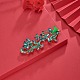 Chinese Style Alloy Enamel Chandelier Components Links X-ENAM-E329-63A-G-8