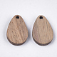 Colgantes de madera de nogal X-WOOD-S054-03-2