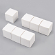 Benecreat 50pack boîtes-cadeaux blanches boîtes en papier pour fabriquer des boîtes à cupcakes 2.75x2.75x2.75 pouces avec couvercles pour emballage cadeau CON-WH0072-34B-5