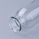 Bottiglie di vetro trasparente per bevande AJEW-WH0096-23-2