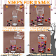 BENECREAT DIY Halloween Vase Fillers for Centerpiece Floating Pearls Candles DIY-BC0009-71-4