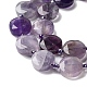 Chapelets de perles en améthyste naturelle G-NH0004-022-4