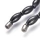 Magnetic Synthetic Hematite Beaded Necklaces NJEW-P190-13O-2