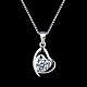 Trendy 925 Sterling Silver Pendant Necklaces NJEW-BB22357-1