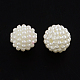 Acrylic Imitation Pearl Beads MACR-R553-14mm-04-1