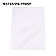 BENECREAT 10 Sheets Transparent Glossy Stencil Sheets Waterproof Glossy Self Adhesive PVC Film Label Sticker for Injet Printer Office Supplies AJEW-BC0005-35-4
